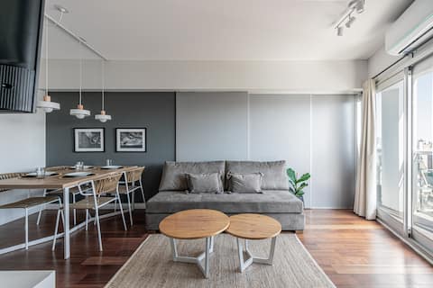 Successful Airbnb property: Apartment with magnificent view in Departamento Rosario