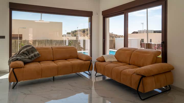 Maison Neuve Avec Piscine à Proximité De Bénidorm - 베니도름