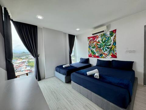 KK Sutera Avenue 4BR Opposite Imago 12-14pax【32C】