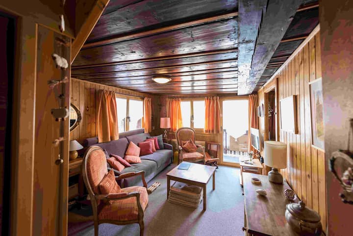 Chalet Familial De 1828 Au Centre De Vercorin - Vercorin
