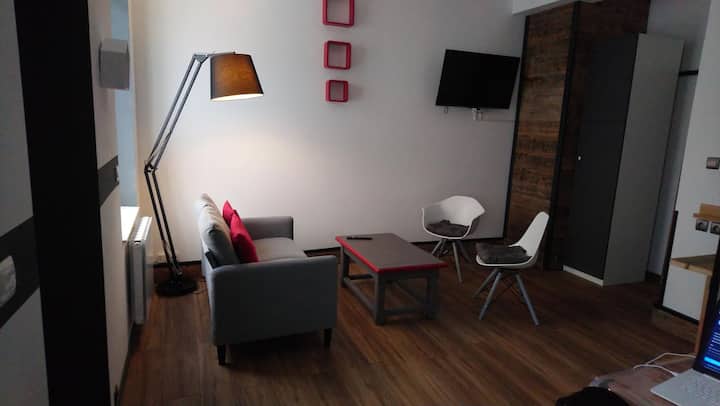 Studio Prémium Proche Arena Roosevelt Centre Ville - Reims