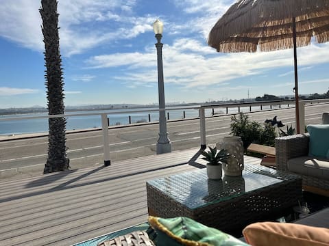 Top performing Airbnb: Waterfront Home in Pacific Beach in Mission Bay Park