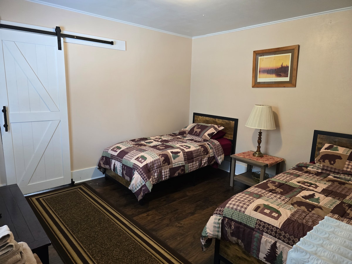 Upstairs is where you will find all 8 comfortable bedrooms - ideal for families, wedding parties or corporate teams.