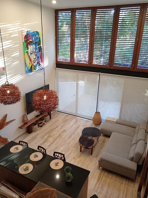 Top Airbnb: Luxury LOFT AWA Playacar en Solidaridad