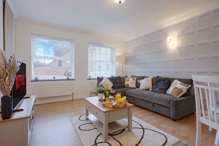 Stylish Flat • Sleep 5 • Free Parking • Fast Wifi - Northampton