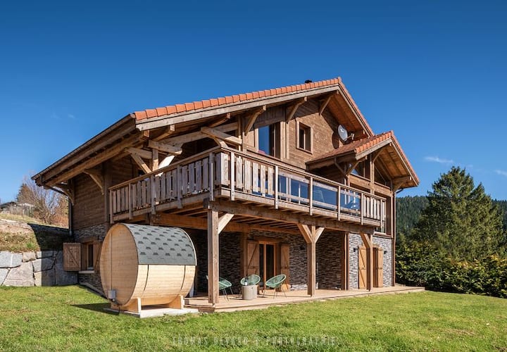 Chalet Tharkey, Luxueux Avec Spa Et Sauna - Gérardmer