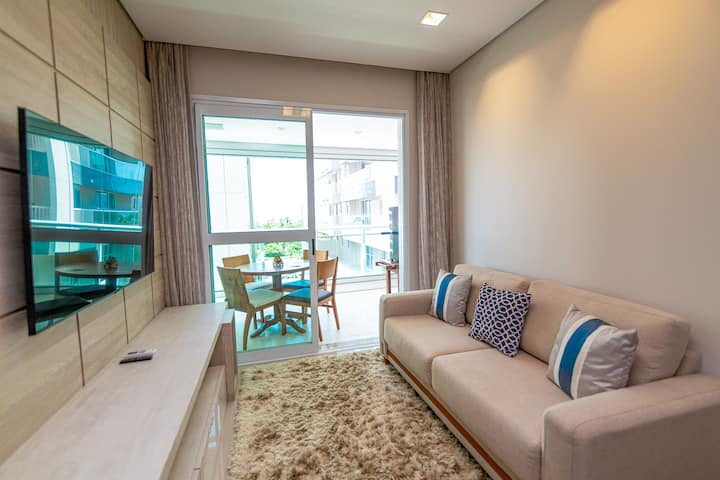 Luxuoso Apartamento Com Vista Incrível Ao Mar - Santos