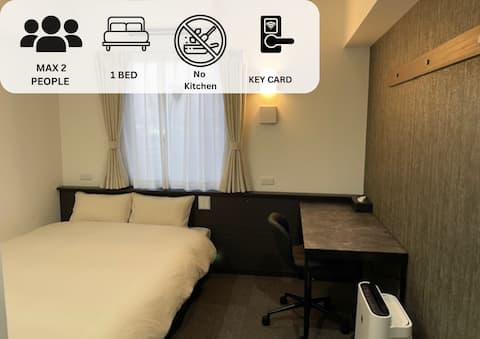 404 Shin-Imamiya Station is a 1-minute walk, 40 minutes from Kansai Airport, 2 minutes to Namba, Kyo
