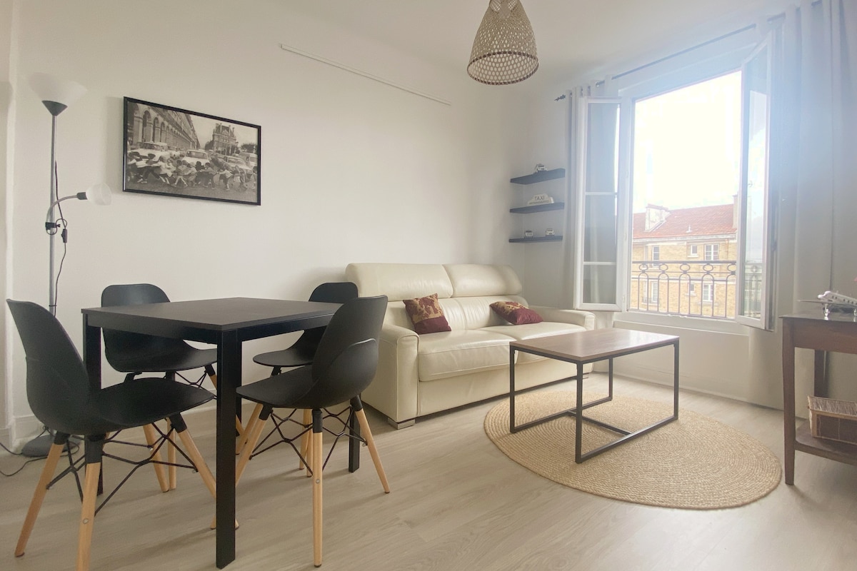 Successful Airbnb property: 5 min Jean Jaurès metro station | Comfortable and bright in Boulogne Billancourt