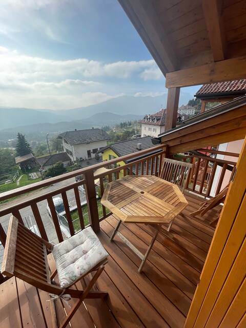 Riflessi d'Alpe, three-room apartment with view and parking space