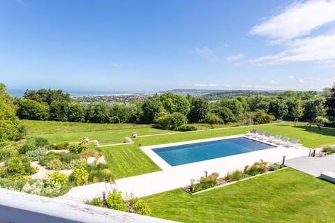 Renovated house with a view