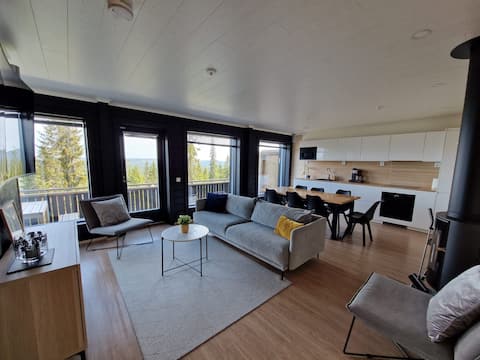 Top Airbnb: Taiga - Apartment with a view in Pudasjärvi