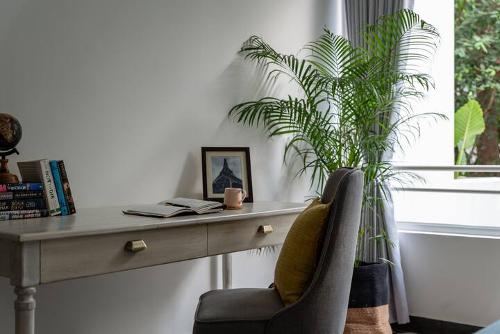 Dedicated workspace in Bedroom 1