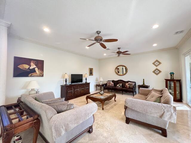 Canal-Front + Pool Pompano Villa gallery image 2