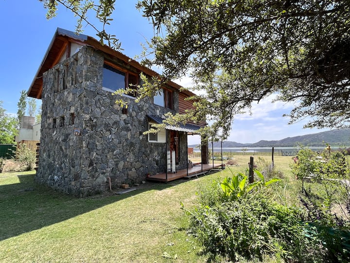 Exclusive lakefront house, Los Espinillos.