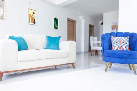 Angani Apt | AC Installed | Ocean View & Rftp Pool