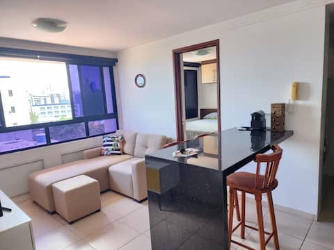 Airbnb em destaque: Apartment on Tambaú Beach with Transfer, Night Arrival em João Pessoa