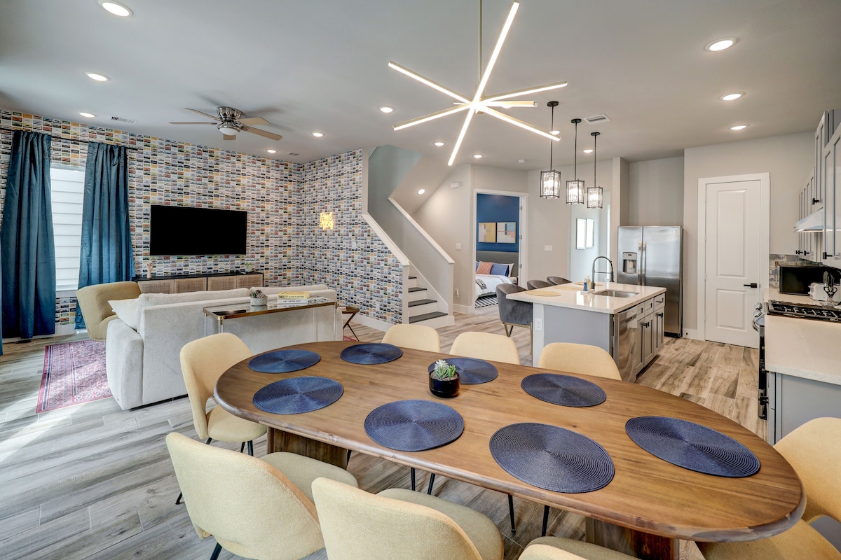 Houston Heights Luxury Escape –Near Downtown & NRG