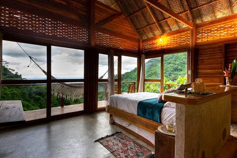 Luxurious private eco cabin with seaview 1