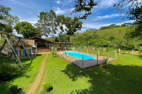 Top Airbnb: Farmhouse with Ranch and Pool em São Luiz Do Paraitinga