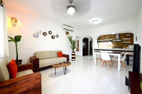 Popular Airbnb listing: Best Location! Historic Mexican Hacienda! in Playa Del Carmen