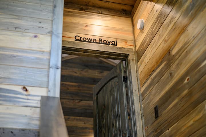 The Crown Royal SUITE! Located at the top of the stairs. This oversized suite is sure to please!