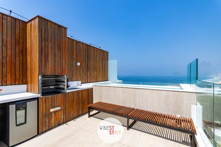 Fantástica Cobertura com Vista Pôr do Sol Ipanema