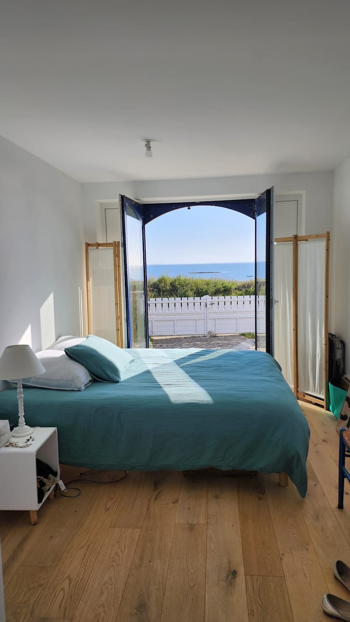 Suite matrimoniale vista mare, letto da 160
