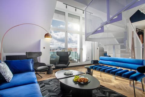 Successful Airbnb property: Luxury Loft / City Panorama in Nadodrze