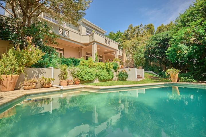 Large historic farmhouse in trendyTamboerskloof