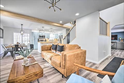6bed/3bath - Pool table, Fire Pit, Arcade &Hot tub