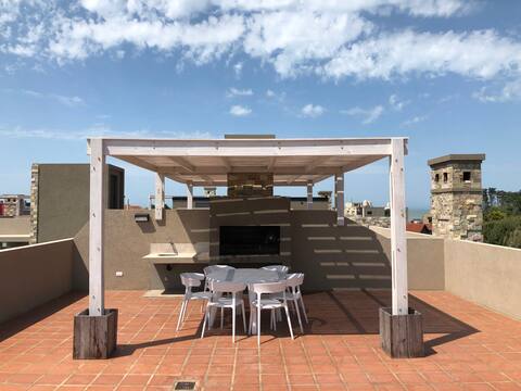 Las Gaviotas terraces