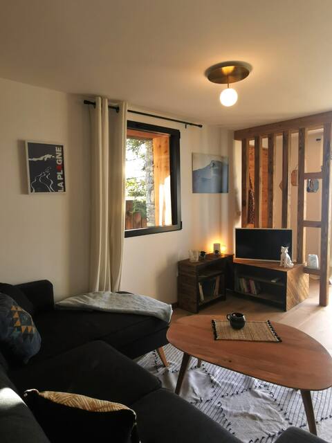 Popular Airbnb listing: Your quiet mountain cocoon, close to the slopes in La Plagne Tarentaise