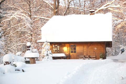 Sauna, tiled stove, idyll in the middle of the Black Forest