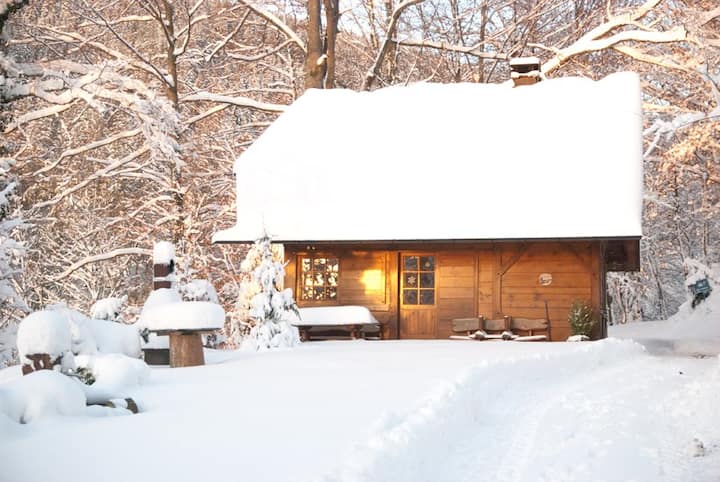 Sauna, tiled stove, idyll in the middle of the Black Forest