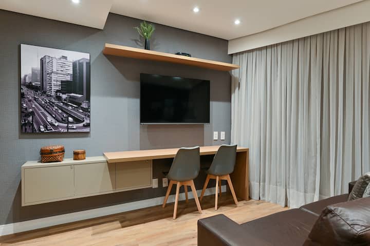 Apartamento Em Hotel Na Vila Olímpia - São Paulo - São Paulo