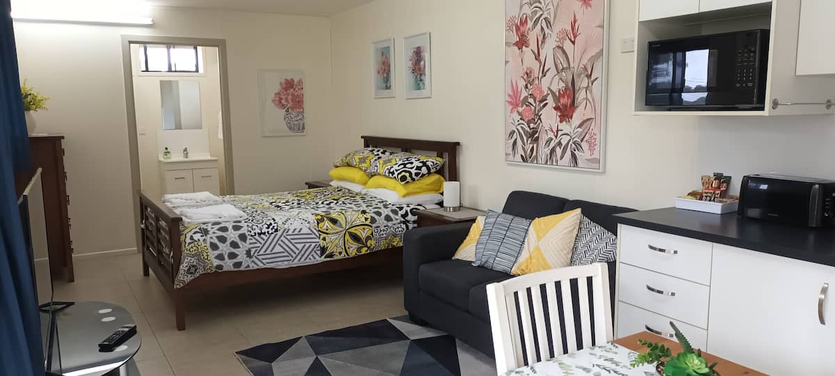 Self-contained 1BR Unit Boyland — photo via the host's Airbnb listing