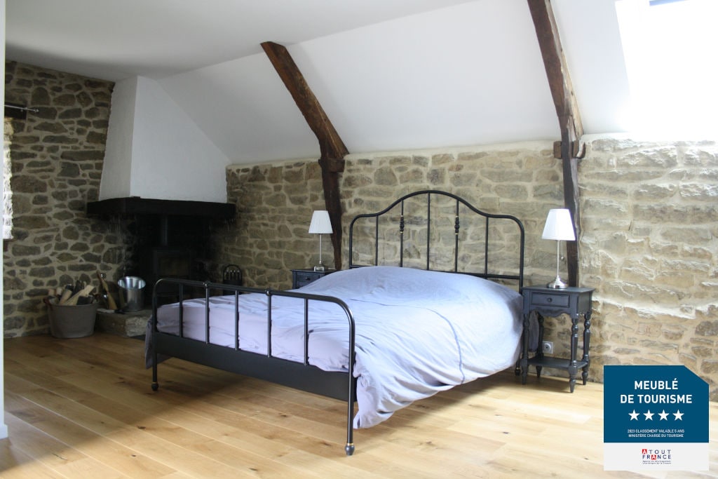 Master suite with private bathroom