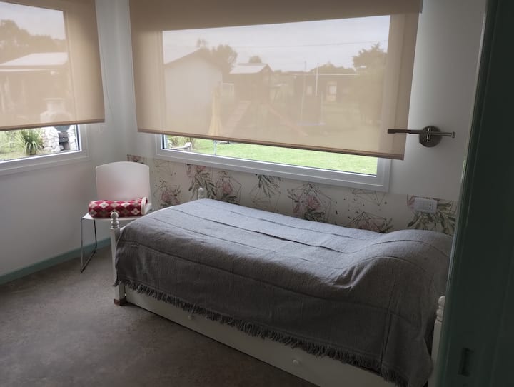 ห้องนอนพร้อมเตียงกะลาสีเรือ