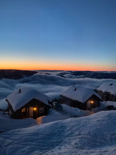 Big cabin with a view