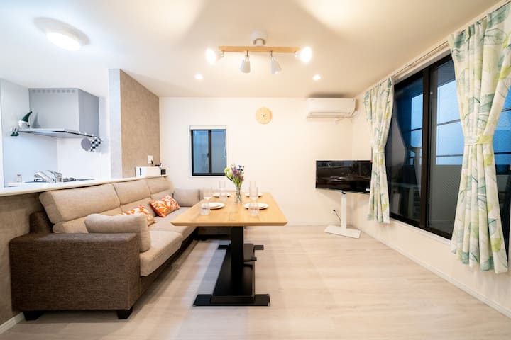 % Oshiage Sta walk 3min, 9 people ok ,sky tree