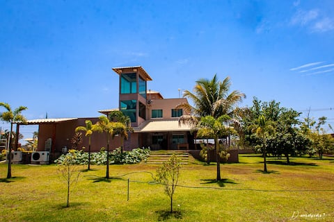 Recanto palmeira azul heated pool