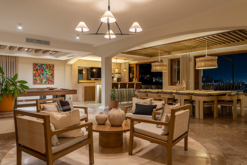 Casa La Piñata, an eight-bedroom villa in Pedregal, Cabo San Lucas, Baja California Sur, Mexico, photo 5 of 10