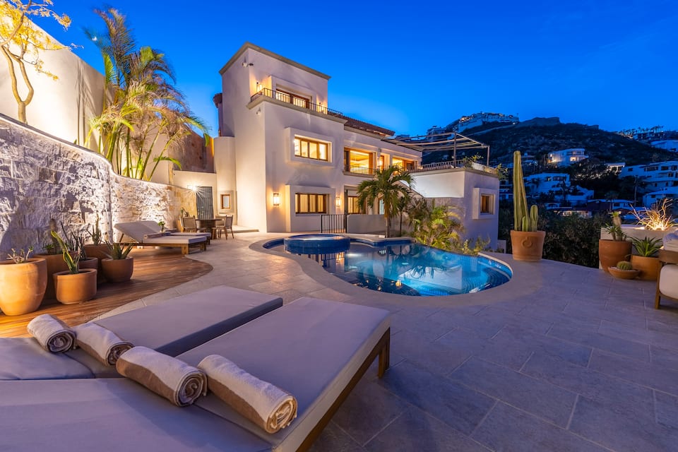 Casa La Piñata, an eight-bedroom villa in Pedregal, Cabo San Lucas, Baja California Sur, Mexico, photo 4 of 10