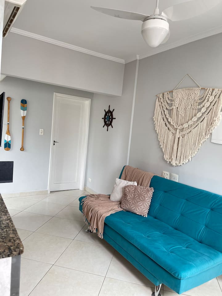 Apartamento Em Santos No Gonzaga Frente Mar - Santos