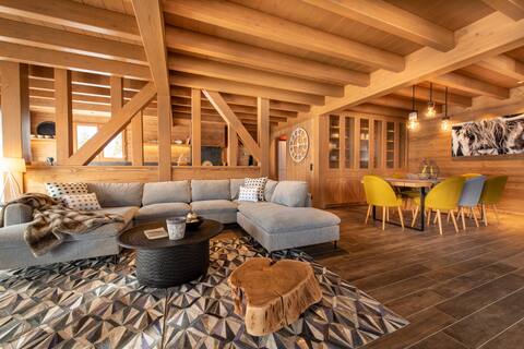 Chalet Jardin Alpin Valberg - 3 suites.
