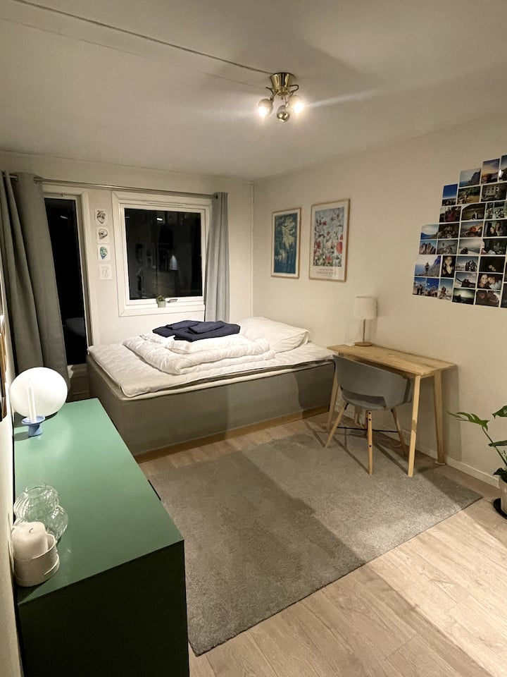 1. soverom med 150cm*200cm seng