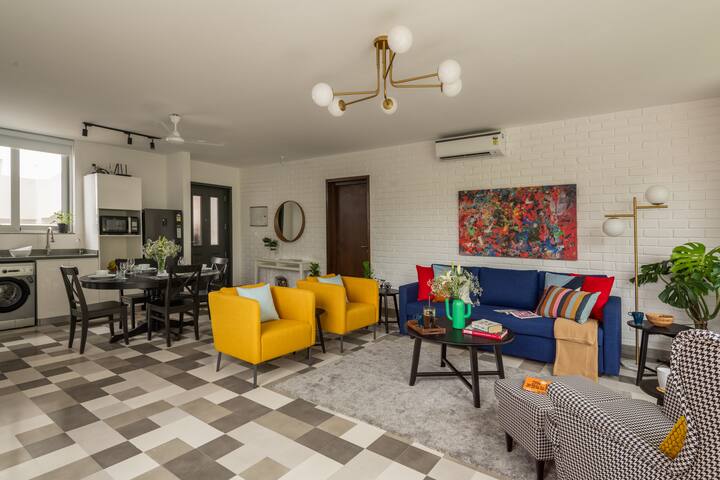 ElRosario | Aesthetically Designed apt | Balcony