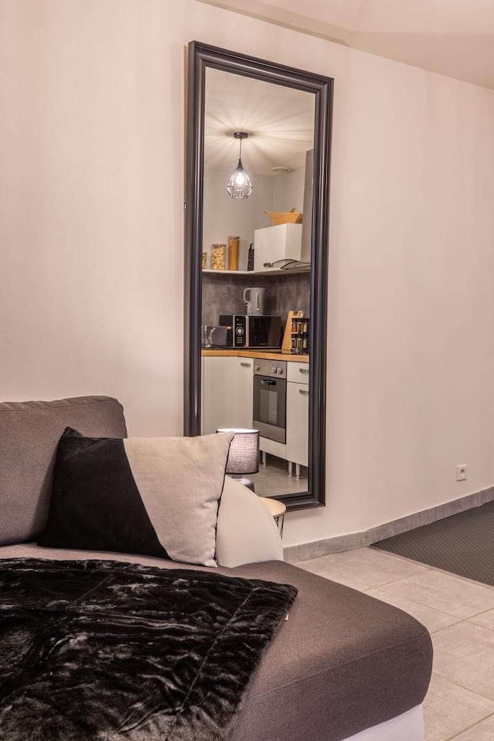 Cosy Studio Climatisé Avec Parking à Riom Centre - Riom