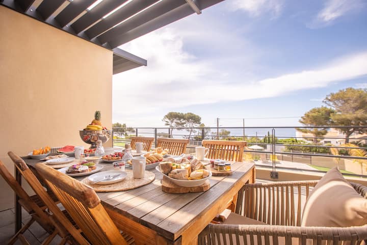 Cap Camarat Villa Sambro Bord De Mer Piscine - Roquebrune-sur-Argens